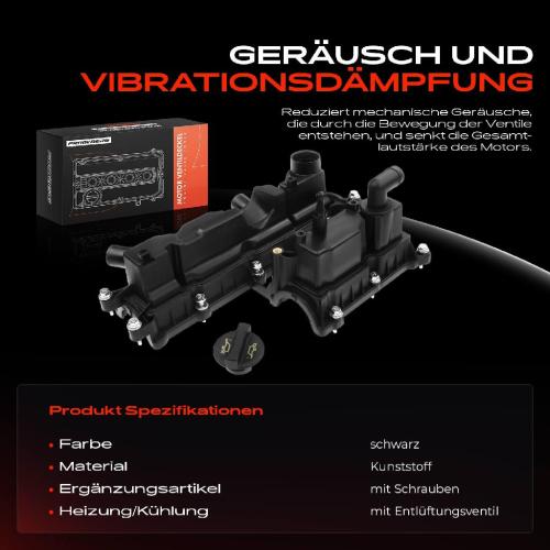 Frankberg 1x Ventildeckel Zylinderkopfhaube für Ford C-Max II Galaxy Kuga II Mondeo S-Max Bild Frankberg 1x Ventildeckel Zylinderkopfhaube für Ford C-Max II Galaxy Kuga II Mondeo S-Max