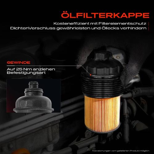 1x Ölfiltergehäuse für Audi A4 8K2 8K5 A6 4G2 4GC 4G5 4GD A5 A7 Bild 1x Ölfiltergehäuse für Audi A4 8K2 8K5 A6 4G2 4GC 4G5 4GD A5 A7