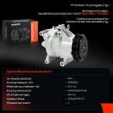 1x Klimakompressor für Toyota Yaris/Vios Stufenheck P9 1.3L 2005-2013