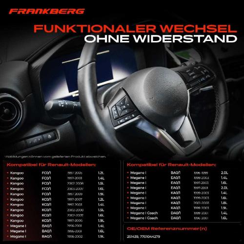 1x Kombischalter Lenkstockschalter für Renault Kangoo KC0/1 FC0/1 Megane I BA0/1 Bild 1x Kombischalter Lenkstockschalter für Renault Kangoo KC0/1 FC0/1 Megane I BA0/1