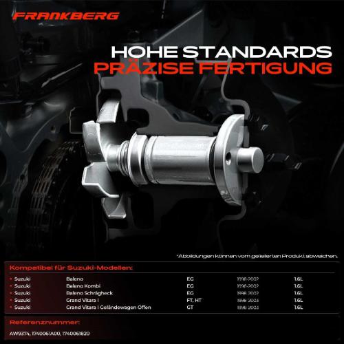 1x Wasserpumpe Kühlwasserpumpe für Suzuki Baleno EG Kombi Grand Vitara I FT HT GT 1.6L Bj ab 1998 Bild 1x Wasserpumpe Kühlwasserpumpe für Suzuki Baleno EG Kombi Grand Vitara I FT HT GT 1.6L Bj ab 1998