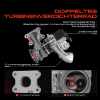1x Abgasturbolader für VW Golf Polo Sharan Tiguan Touran Audi A1 Sportback A3 Cabriolet Limousine Seat Skoda
