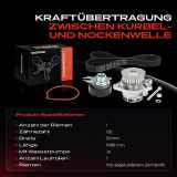 1x Zahnriemensatz Zahnriemen Wasserpumpe für VW Polo Lupo Seat Arosa Cordoba Ibiza 2