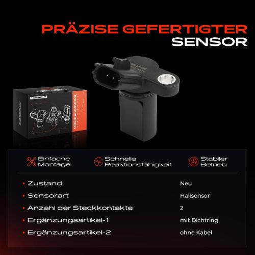1x Nockenwellenposition Sensor für Nissan Micra II Micra III Primera Almera II Bild 1x Nockenwellenposition Sensor für Nissan Micra II Micra III Primera Almera II