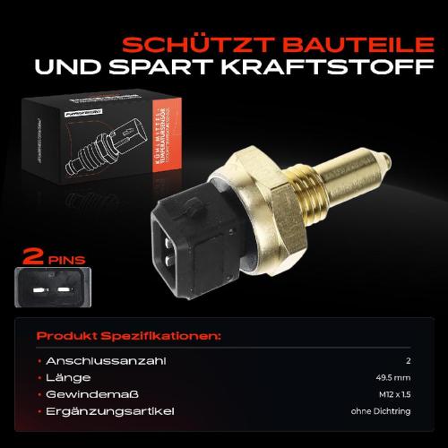 1x Sensor Kühlmitteltemperatur für BMW E81 E87 E82 E88 F20 F21 F22 F23 E46 E90 E91 Bild 1x Sensor Kühlmitteltemperatur für BMW E81 E87 E82 E88 F20 F21 F22 F23 E46 E90 E91