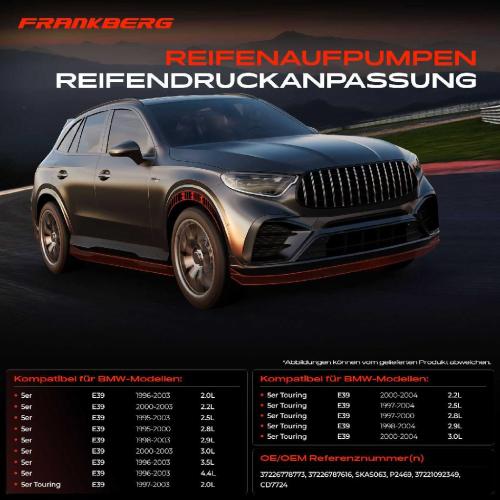 1x Luftfederung Kompressor für BMW 5ER E39 7ER E65 E66 E67 X5 E53 Bild 1x Luftfederung Kompressor für BMW 5ER E39 7ER E65 E66 E67 X5 E53