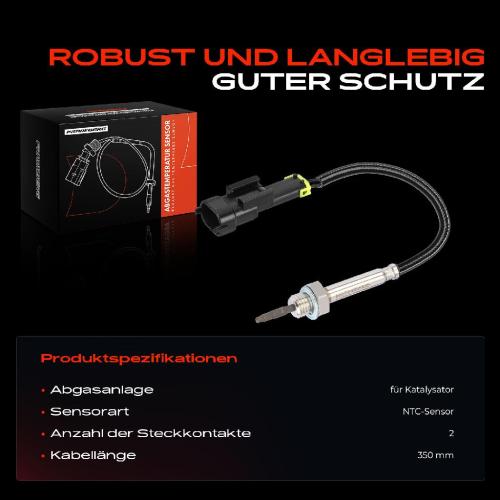 Frankberg 1x Abgastemperatursensor für Fiat Ducato 250 Iveco Daily VI Bild Frankberg 1x Abgastemperatursensor für Fiat Ducato 250 Iveco Daily VI
