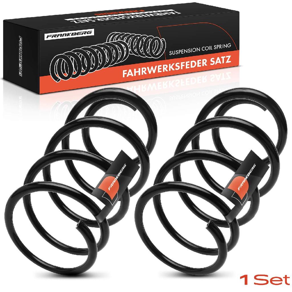 Frankberg 2x Fahrwerksfeder Vorderachse für Hyundai Accent III MC KIA Rio II JB 2005-2011