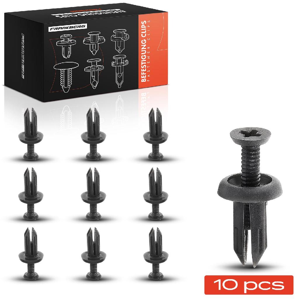 Frankberg 10x Befestigungsclips Stoßstange für Toyota Camry Corolla Compact Lexus IS II