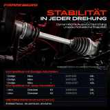 1x Antriebswelle Vorderachse Links für Dodge Nitro Jeep Cherokee KK 4WD