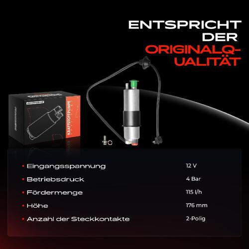 1x Kraftstoffpumpe für Mercedes-Benz C-Klasse W202 C-Klasse T-Model S202 CLK C208 CLK Cabriolet A208 Bild 1x Kraftstoffpumpe für Mercedes-Benz C-Klasse W202 C-Klasse T-Model S202 CLK C208 CLK Cabriolet A208