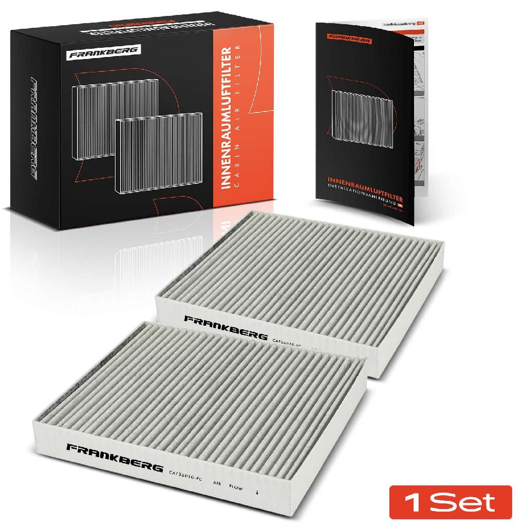 2x Innenraumfilter Aktivkohle für Audi A1 Mercedes W463 Porsche 970 VW Polo