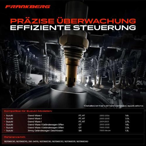 1x Lambdasonde Regelsonde Vor Katalysator für Suzuki Grand Vitara I FT HT Jimny SN FJ Bild 1x Lambdasonde Regelsonde Vor Katalysator für Suzuki Grand Vitara I FT HT Jimny SN FJ