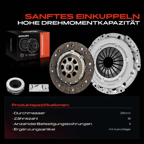 1x Kupplungssatz für Mercedes-Benz 124 Coupe C124 124 Stufenheck W124 S124 A124 W202 W124 A124 C124 Bild 1x Kupplungssatz für Mercedes-Benz 124 Coupe C124 124 Stufenheck W124 S124 A124 W202 W124 A124 C124