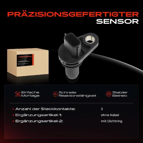 1x Kurbelwellensensor Impulsgeber für Nissan X-Trail T31 2007-2013 Renault Koleos I HY 2.5L Bild 1x Kurbelwellensensor Impulsgeber für Nissan X-Trail T31 2007-2013 Renault Koleos I HY 2.5L