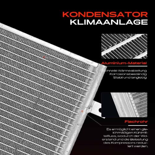 Frankberg 1x Kondensator Klimaanlage für Fiat Multipla Van 186 2002-2010 Bild Frankberg 1x Kondensator Klimaanlage für Fiat Multipla Van 186 2002-2010