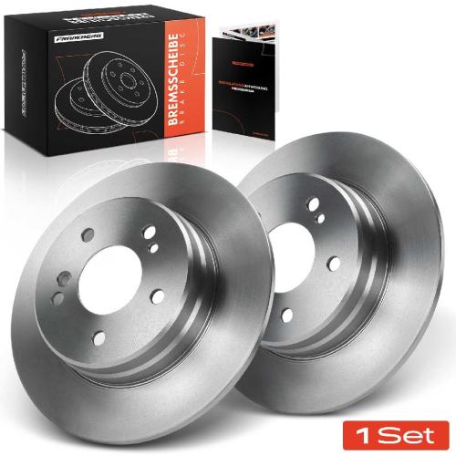 2x Bremsscheiben Hinterachse für Mercedes-Benz C124 W124 S124 A124 W202 W203 CL203 1985-2011 Bild 2x Bremsscheiben Hinterachse für Mercedes-Benz C124 W124 S124 A124 W202 W203 CL203 1985-2011