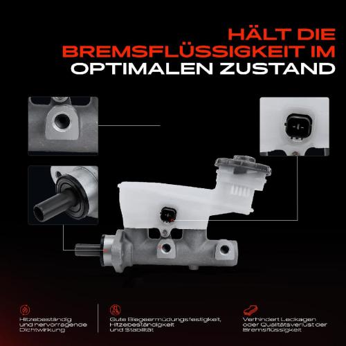 1x Hauptbremszylinder Bremszylinder für Honda CR-V II RD 2.0L 2.2L 2001-2007 Bild 1x Hauptbremszylinder Bremszylinder für Honda CR-V II RD 2.0L 2.2L 2001-2007