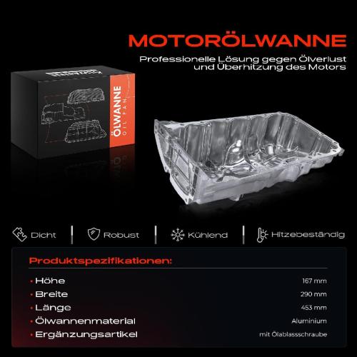 Frankberg 1x Ölwanne Motorölwanne für BMW 3er G20 Touring G21 320 330 5er G30 Touring G31 520 530 Bild Frankberg 1x Ölwanne Motorölwanne für BMW 3er G20 Touring G21 320 330 5er G30 Touring G31 520 530