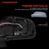 1x Außenspiegel Links für Peugeot 407 SW 6D 6D 6E 2004-2011