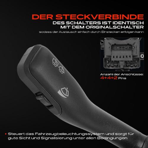 1x Kombischalter Lenkstockschalter für VW Golf 4 1J Passat Bora Audi A3 A6 Ford Bild 1x Kombischalter Lenkstockschalter für VW Golf 4 1J Passat Bora Audi A3 A6 Ford