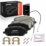 Frankberg 4x Bremsbeläge Vorderachse für Citroën C8 Jumpy Kasten Fiat Scudo Bus Ulysse Lancia Phedra Peugeot 807 Expert