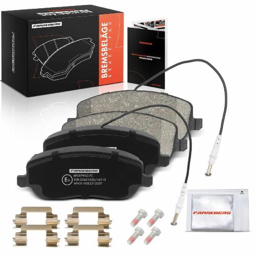 4x Bremsbeläge Vorderachse für Citroën C8 Jumpy Kasten Fiat Scudo Bus Ulysse Lancia Phedra Peugeot 807 Expert Bild 4x Bremsbeläge Vorderachse für Citroën C8 Jumpy Kasten Fiat Scudo Bus Ulysse Lancia Phedra Peugeot 807 Expert