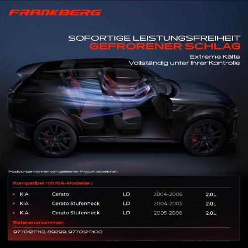 Frankberg 1x Klimakompressor für KIA Cerato LD Stufenheck 2.0L 2004-2006 Bild Frankberg 1x Klimakompressor für KIA Cerato LD Stufenheck 2.0L 2004-2006
