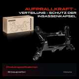 1x Achskörper Achsträger Motorträger Hinterachse für BMW 1er E81 E87 116-123d 3er E90 316-335