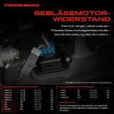 1x Widerstand Vorwiderstand Gebläsemotor für Ford Fiesta IV KA Puma Street KA Transit 1995-2008