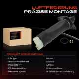 1x Luftfeder Fahrwerk Hinterachse Links für Audi A6 4B C5 Avant 4B5 Allroad 4BH C5