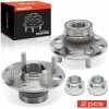 Frankberg 2x Radnabe Radlagersatz Hinterachse beidseitig für MG ZR ZS Hatchback Rover 200 Cabriolet Coupe Schrägheck