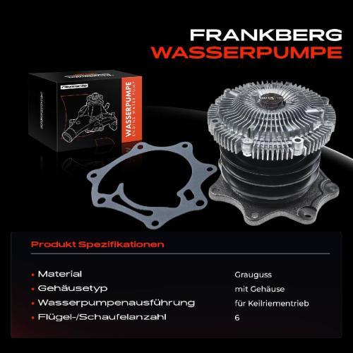 1x Wasserpumpe Kühlwasserpumpe für Ford Maverick UDS UNS Nissan Terrano 2 R20 2.7L Bild 1x Wasserpumpe Kühlwasserpumpe für Ford Maverick UDS UNS Nissan Terrano 2 R20 2.7L