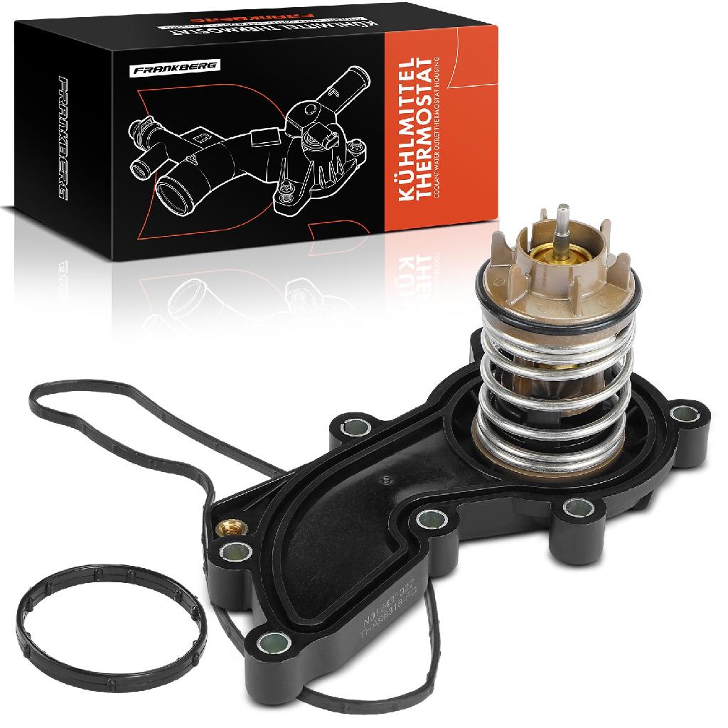 Frankberg 1x Thermostat Kühlmittel für Audi A4 Avant A5 Cabriolet A6 A8 Q7 3.0L
