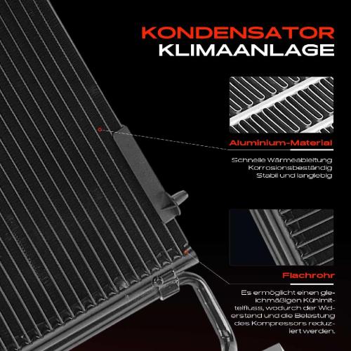 Frankberg 1x Kondensator Klimaanlage für Citroën Xsara Peugeot 306 1.5L 1.9L 2.0L Bild Frankberg 1x Kondensator Klimaanlage für Citroën Xsara Peugeot 306 1.5L 1.9L 2.0L
