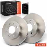 2x Bremsscheiben Vorderachse für Renault Rapid Kasten/MPV Super 5 Twingo I 1985-1998