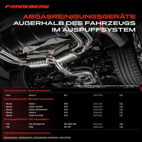 1x Krümmerkatalysator für VW Polo Fox Seat Ibiza III Skoda Fabia I Bild 1x Krümmerkatalysator für VW Polo Fox Seat Ibiza III Skoda Fabia I