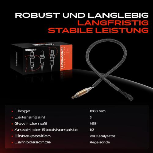 Frankberg 1x Lambdasonde Regelsonde Vor Katalysator für VW Golf II Passat Variant Jetta Audi A6 Avant Cabriolet Coupe Bild Frankberg 1x Lambdasonde Regelsonde Vor Katalysator für VW Golf II Passat Variant Jetta Audi A6 Avant Cabriolet Coupe