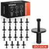 Frankberg 20x Befestigungsclips Armaturenbrett Motorraum Einstiegsleiste für BMW E46 E90 E91 E34 E39 E65 E84 E53 E70
