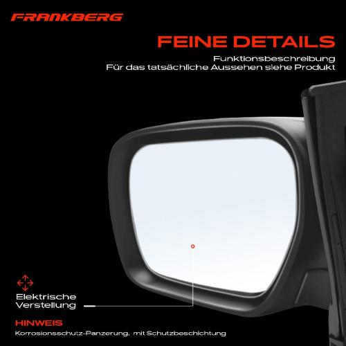 1x Außenspiegel Rechts für Mitsubishi Pajero II III IV Van Sport V3W V6W V7W V8W V9W V8 Bild 1x Außenspiegel Rechts für Mitsubishi Pajero II III IV Van Sport V3W V6W V7W V8W V9W V8