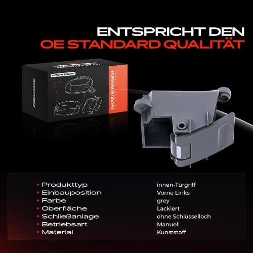 1x Türgriff Vorne Links innen für VW LT 28-35 II Bus Kasten 2DB 2DE Mercedes-Benz B901 B902 B903 B904 B905 Bild 1x Türgriff Vorne Links innen für VW LT 28-35 II Bus Kasten 2DB 2DE Mercedes-Benz B901 B902 B903 B904 B905