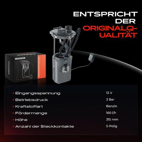 1x Kraftstoffpumpe für Chevrolet Captiva C100 C140 2.0L 2.2L Bj ab 2006 Bild 1x Kraftstoffpumpe für Chevrolet Captiva C100 C140 2.0L 2.2L Bj ab 2006