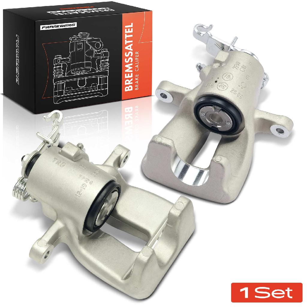 2x Bremssattel Hinterachse für VW EOS Golf V VI Jetta Audi A3