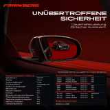 1x Außenspiegel Links für Nissan Interstar Opel Movano Renault Master II X70 JD FD