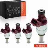 Frankberg 4x Einspritzventil Einspritzdüse für Mercedes-Benz W211 W203 W204 CL203 B906