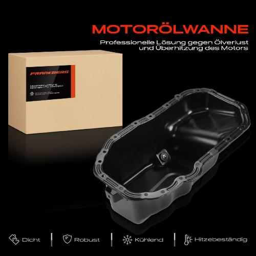 Frankberg 1x Ölwanne Motorölwanne für VW Golf VI Passat Polo Tiguan Touran Skoda Octavia Superb 1.4L 1.6L Bild Frankberg 1x Ölwanne Motorölwanne für VW Golf VI Passat Polo Tiguan Touran Skoda Octavia Superb 1.4L 1.6L
