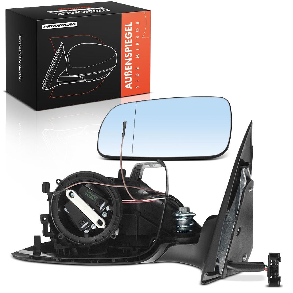 Frankberg 1x Außenspiegel Links für Skoda Fabia I 6Y2 6Y5 6Y3 1.0L 1.2L 1.4L 1.9L 2.0L