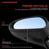 1x Außenspiegel Links für Peugeot 308 4B 4A 4C 4E 4H 1.6L 2.0L 1.4L 2007-2014