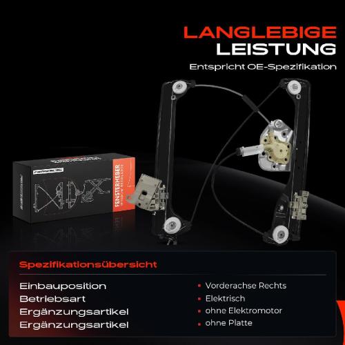 1x Fensterheber Vorne Rechts für BMW E85 2.5 Si 3.0 Si Bild 1x Fensterheber Vorne Rechts für BMW E85 2.5 Si 3.0 Si