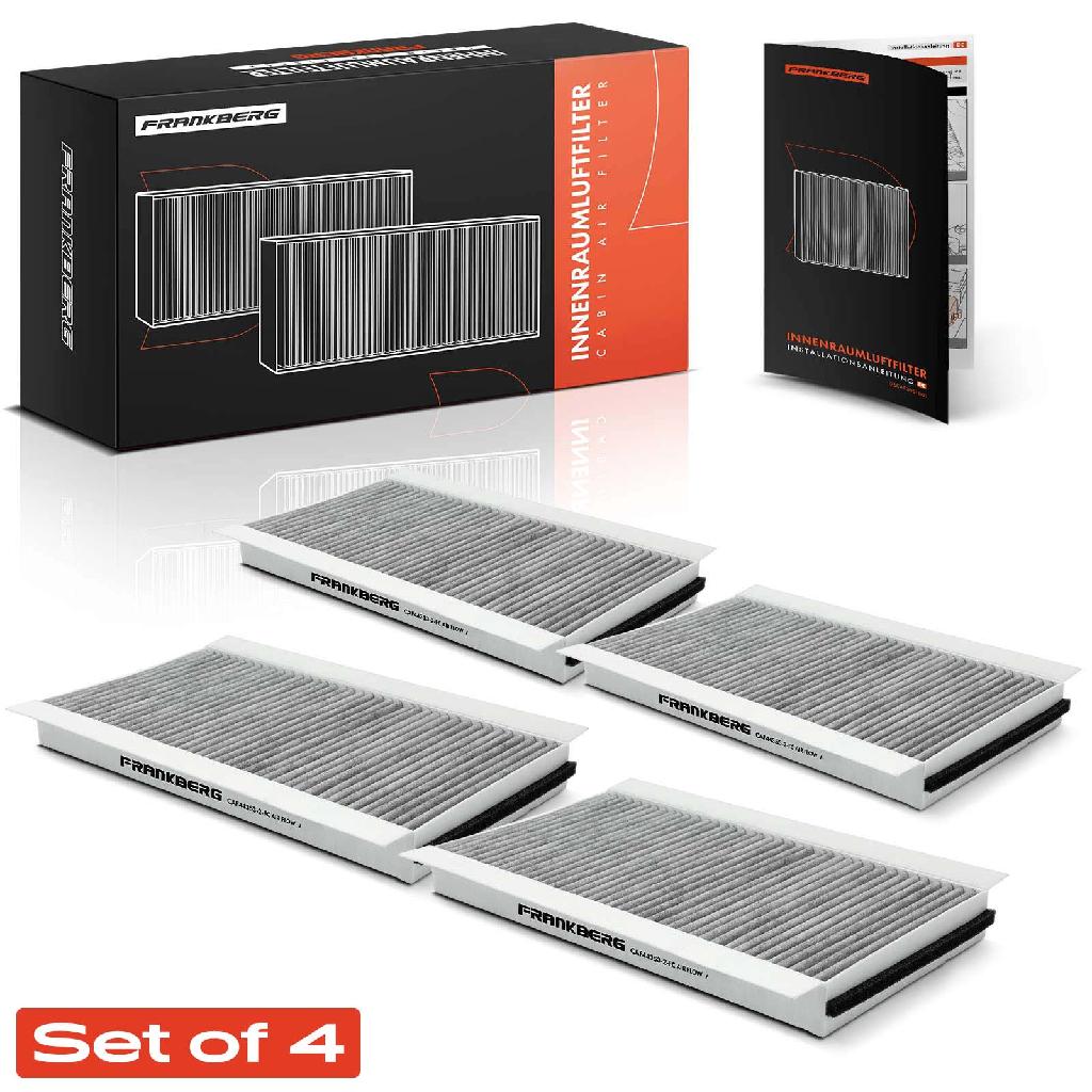 2x Innenraumfilter Aktivkohle für BMW 5er E60 E61 6er E63 E64 Alpina B5 B6